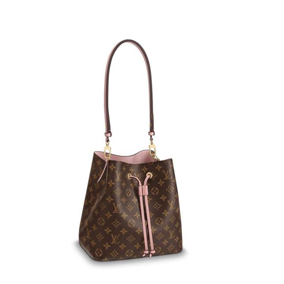 Nwt- authentic- Louis Vuitton- Monogram Neonoe MM Rose Poudre - Picture 1 of 15
